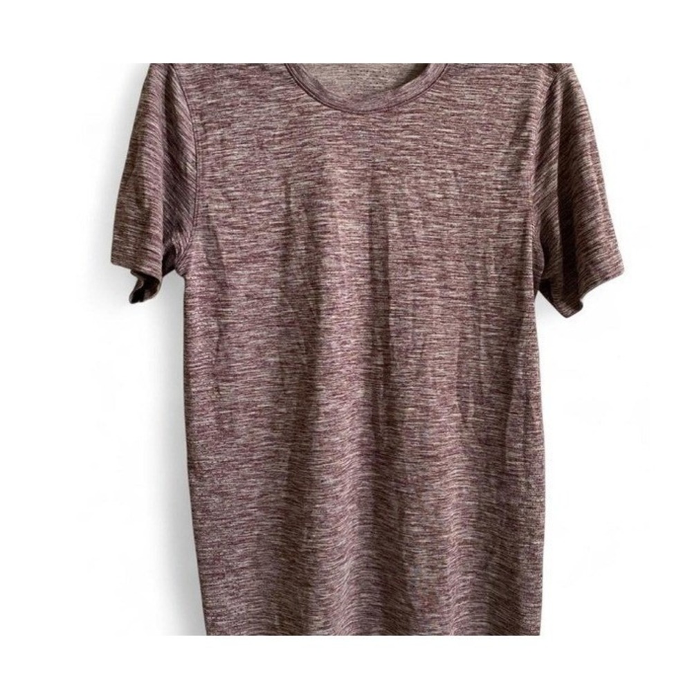 Lululemon Men's Metal Vent Tech Short Sleeve Shirt Maroon Size S